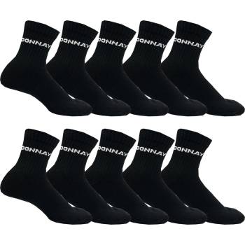 Image 1 of Donnay Дамски чорапи Donnay 10 Pack Quarter Socks Ladies - Black