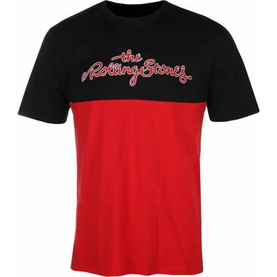 AMPLIFIED мъжка тениска the rolling stones - tongue - ЧЕРЕН/ЧЕРВЕН - amplified - zav831k41