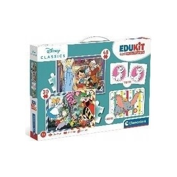 Image 1 of Clementoni Edukit 4 in 1 - Disney Classics Пъзел Анимации (GXP-918678)