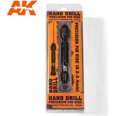AK-Interactive AK TOOLS AK9006 Ruční vrtačka přesný čepový svěrák 0,2-3,4mm