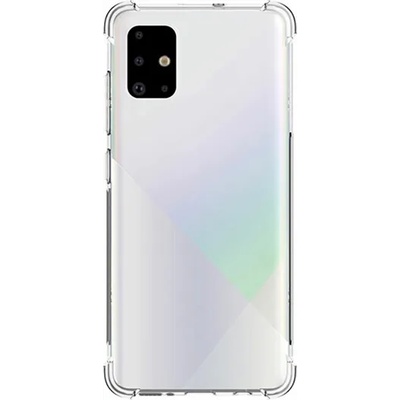 Gigapack Samsung A71 GIGAPACK силиконов протектор за телефон, удароустойчив, с въздушна възглавница на петата, полупрозрачен GP-92725 (GP-92725)