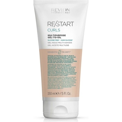 Revlon Professional Restart Curls Multipurpose Gel-to-Oil - Multifunkční gel-olej pro pružné kudrny 150 ml