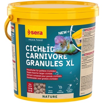 SERA сера Сихлид Карнивор Гранули xl 3, 8 Л / 1, 3 кг