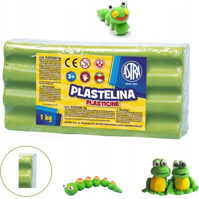 Astra Plastelína 1kg Zelená svetlá