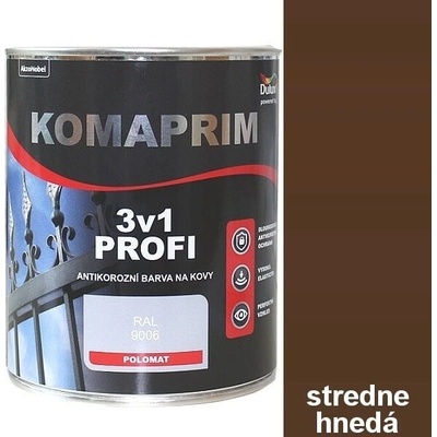 Dulux Komaprim 3v1 PROFI stredne hnedá 0,75L