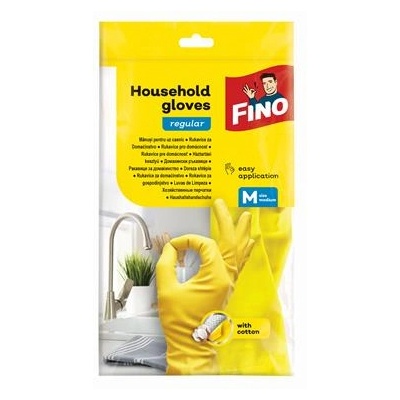 FINO Каучукови ръкавици, за домакинството, размер m, 1 чифт, fino 8571060709 (8571060709)