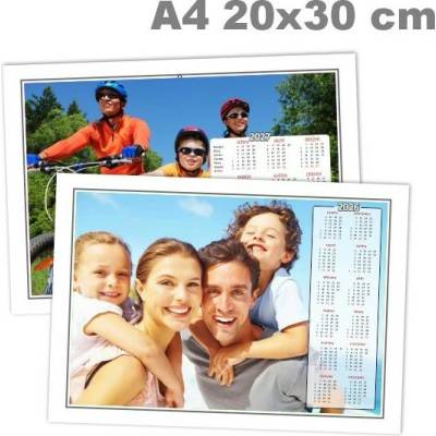 FotoDarky.cz 2ks roční 21x30cm A4 na šířku, Lesklý, Laminace 125mic, oboustr. 2022