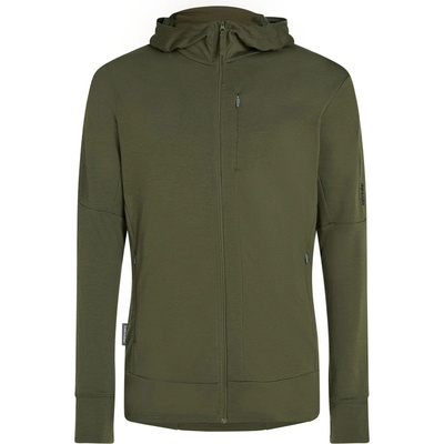 Icebreaker Мъжко вълнено яке Icebreaker Merino 260 Quantum IV L/S Zip Hoodie Merino hoodie - Loden (005-5223-0611)