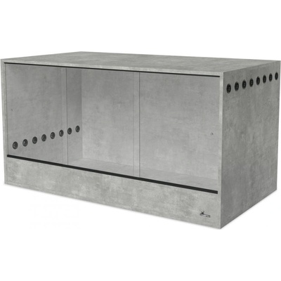 Diversa dřevěné terárium beton 150 x 80 x 80 cm