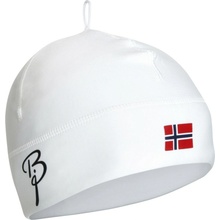 BJ čiapka Polyknit Flag snow white