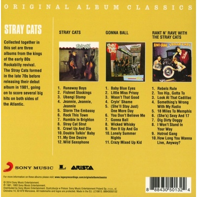 STRAY CATS: ORIGINAL ALBUM CLASSICS CD