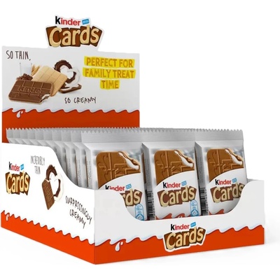 Ferrero Картички Kinder Cards Ferrero картонени 30 x 25.6 г