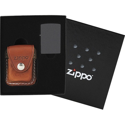 Zippo dárková krabička s hnědým pouzdrem 44065