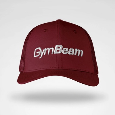 GymBeam Mesh Panel Cap Burgundy