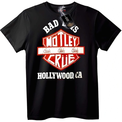 NOONEBRAND Тениска Motley Crue Лошо като - M, Black