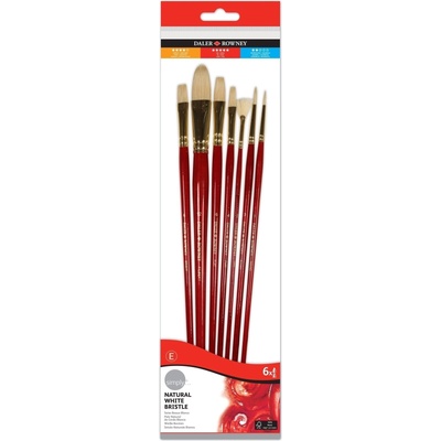 Daler-Rowney Simply Oil Brush Natural Комплект четки 7 бр (216940700)