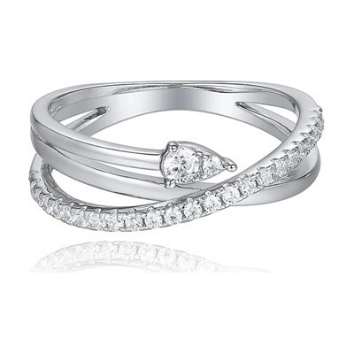 Silverino Prsten se zirkony 8653