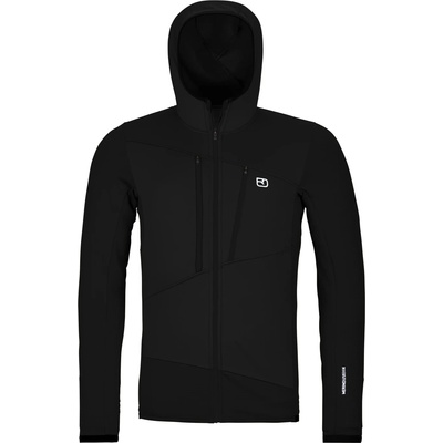 Ortovox Мъжко вълнено яке Ortovox Fleece Grid Hoody Fleece jacket - Black Raven - размер M (005-5246-0912)