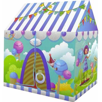 LEAN Toys 15248 Dětský stan Veselý cirkus