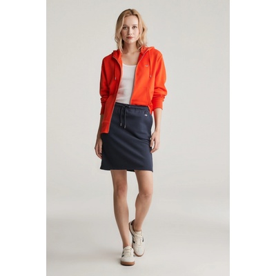 Gant Reg Shield Skirt tepláková sukňa evening blue
