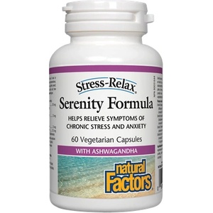 Natural Factors Stress-Relax Serеnity Formula, 60 капсули, Natural Factors