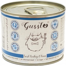 GUSSTO Cat Fresh Turkey & Tuna 200 g