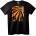 NOONEBRAND Тениска Супергерой Чимичанга - 2XL, Black