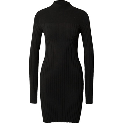 Calvin Klein Плетена рокля 'ICONIC' черно, размер XL