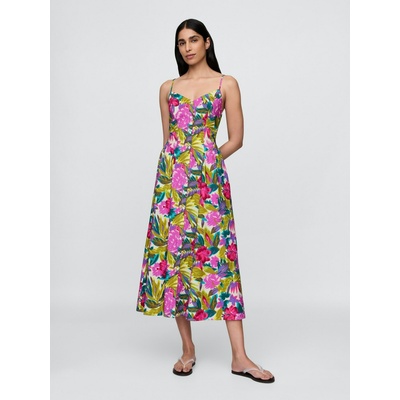 GAP Миди рокля с цветя GAP GAP | Lilav | ЖЕНИ | XXS