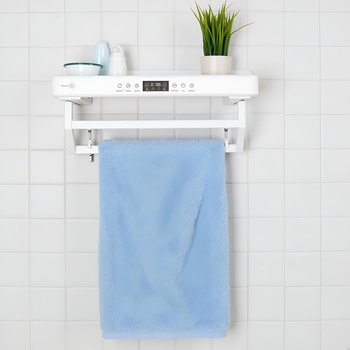 Сушилник за кърпи с стерилизация UV, баня или кухня, стенен монтаж, 60 cm, 450W, ElectricSun PREMIUM бял - ElectricSun Сушилник за кърпи с стерилизация UV, баня или кухня, стенен монтаж, 60 cm, 450W, ElectricSun PREMIUM бял