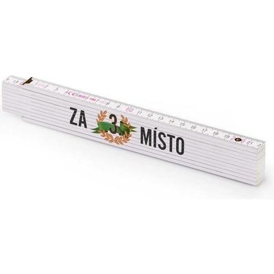 Metrie Block 52 Skládací metr s potiskem Za 3. místo 2 m