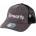Meatfly шапка с козирка Horton Trucker Grey / White Logo | Черна | Размер Meatfly | Cheren | МЪЖЕ | ЕДИН РАЗМЕР