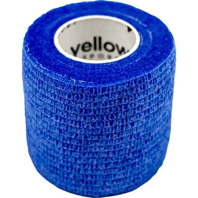 yellowSPORT Samolepiaca elastická bandáž 10 cm x 4,5 m Modrá