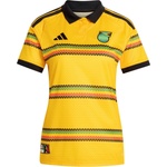 adidas Дамска футболна фланелка adidas Womens Jamaica Home Shirt 2026 - Gold/Green