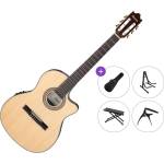 Ibanez GA35TCE-NT Premium SET 4/4 Natural High Gloss Класическа китара с предусилвател