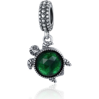 P&J Jewellery Stříbrný visací přívěsek Želvička SB74