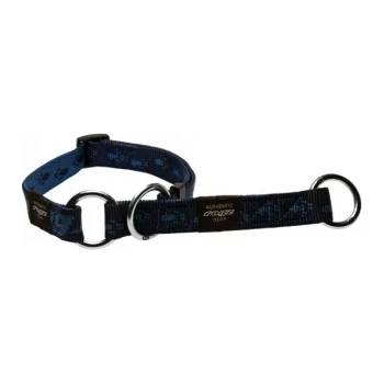 Rogz Alpinist Web Half-Check Collar Large - Нашийник тип душач за кучета 20мм/-34-56 см. син