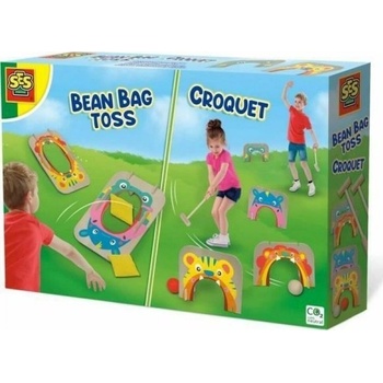 SES Creative 02293 Крокет и игра с топка 2 в 1 (215577)