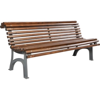 NIKA ДЪРВЕНА ПАРКОВА ПЕЙКА 180 x 70 x 80 СМ (1513/C)