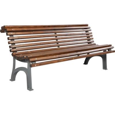 NIKA ДЪРВЕНА ПАРКОВА ПЕЙКА 180 x 70 x 80 СМ (1513/C)