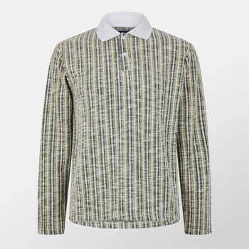 Image 1 of JACK & JONES Блуза с яка Jack and Jones Men's Long-Sleeve Polo Shirt - Antique White