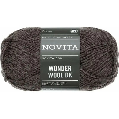 Novita Wonder Wool DK 64 Hnědá