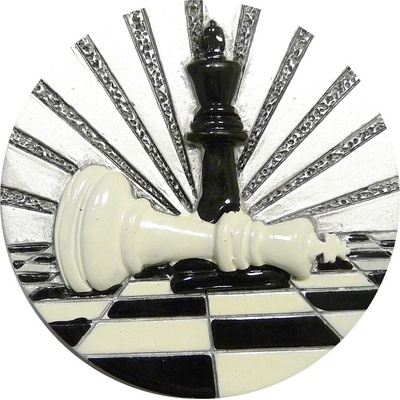 VIZINGR Šachy MAXI emblém K072-5 cm