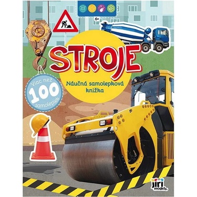 Jiri Models samolepková knižka stroje 100 ks