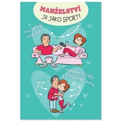 ALBI Svatební přání - Manželství je jako sport