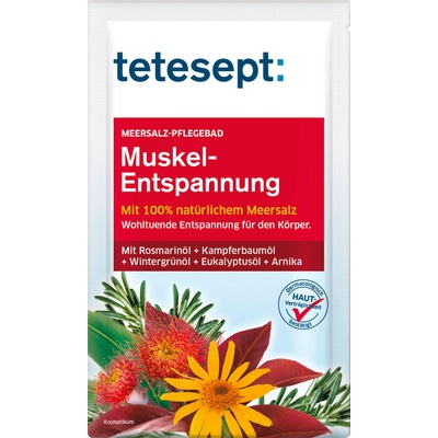 tetesept Сол за вана за отпускане на мускулите - 80 г