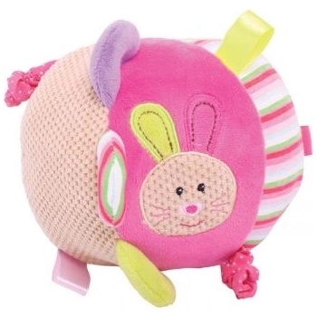 Bigjigs Toys - Мека топка с активности - Бела (BB502)