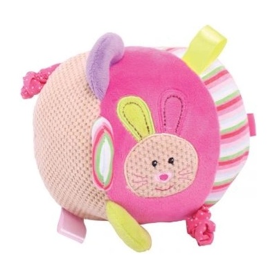 Bigjigs Toys - Мека топка с активности - Бела (BB502)