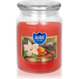 BISPOL Vanilla & Amber ароматна свещ 500ml