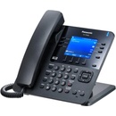 Image 1 of Panasonic Стационарен телефон Panasonic KX-TPA68CEB, 3.5" LCD дисплей, бутон за повторно набиране, високоговорител, черен (KX-TPA68CEB)